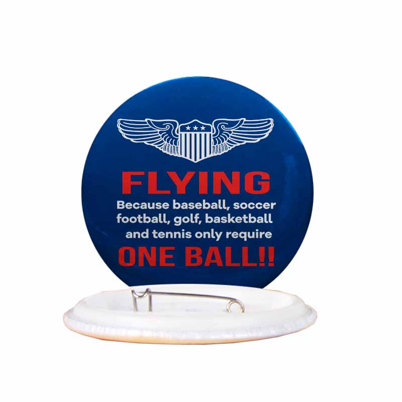 Flying One Ball Designed Pins