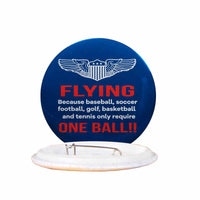 Thumbnail for Flying One Ball Designed Pins