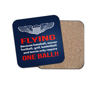 Thumbnail for Flying One Ball Designed Coasters