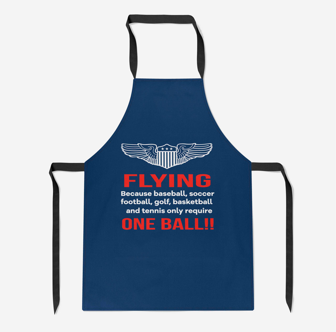 Flying One Ball Designed Kitchen Aprons