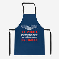 Thumbnail for Flying One Ball Designed Kitchen Aprons