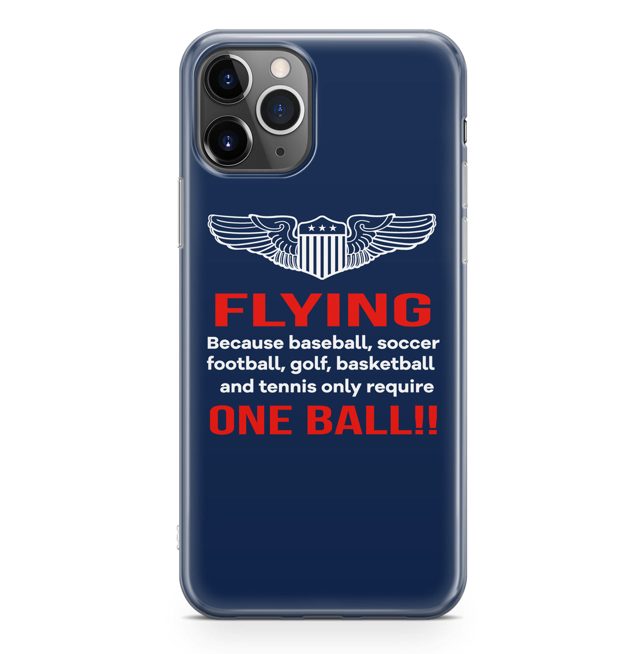 Flying One Ball Designed iPhone Cases