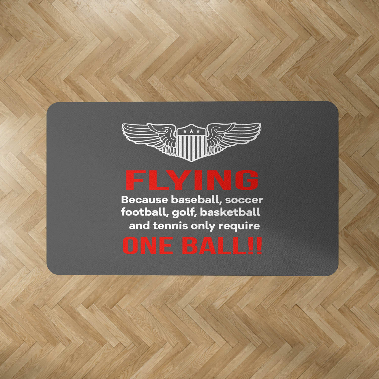 Flying One Ball Designed Carpet & Floor Mats