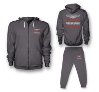Thumbnail for Flying One Ball Designed Zipped Hoodies & Sweatpants Set