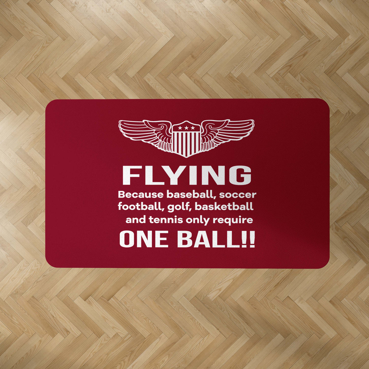Flying One Ball Designed Carpet & Floor Mats