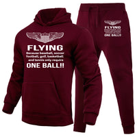 Thumbnail for Flying One Ball Designed Hoodies & Sweatpants Set