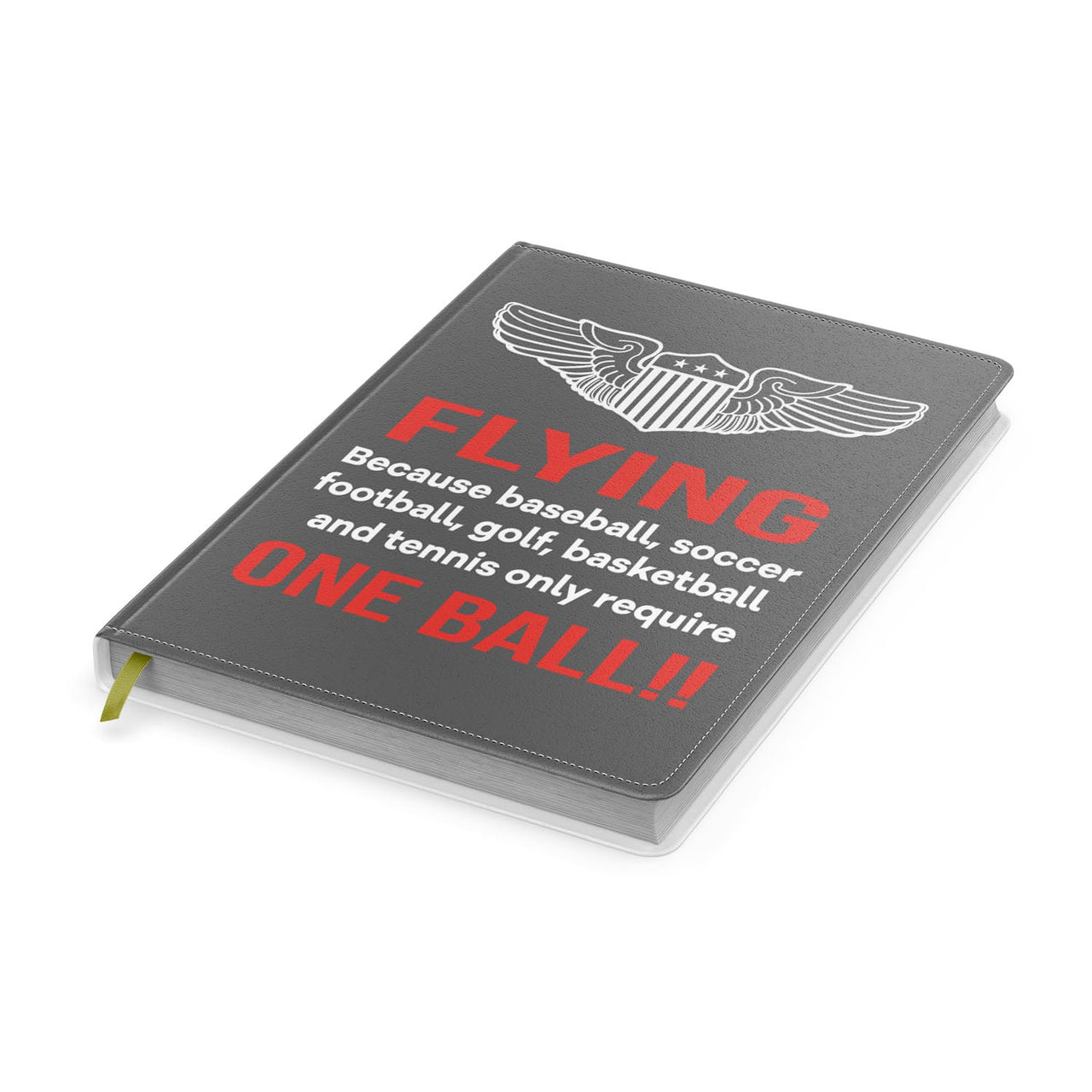 Flying One Ball Designed Notebooks