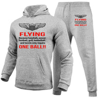 Thumbnail for Flying One Ball Designed Hoodies & Sweatpants Set