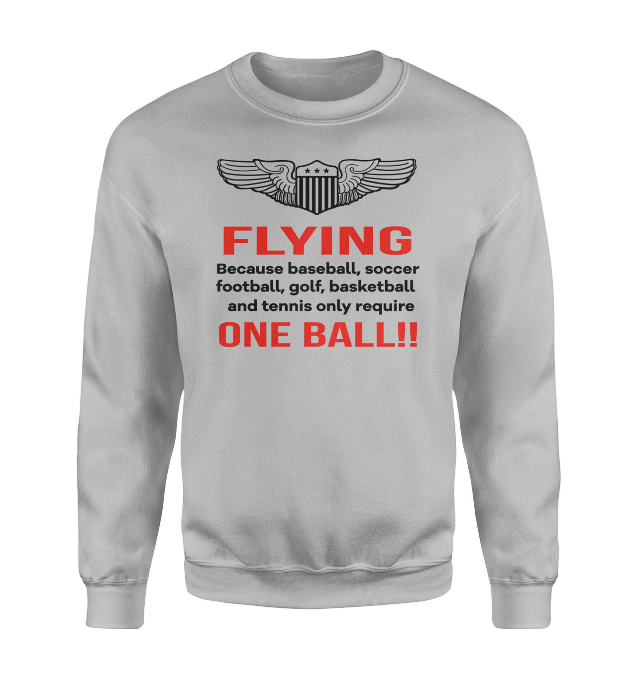 Flying One Ball Designed Sweatshirts