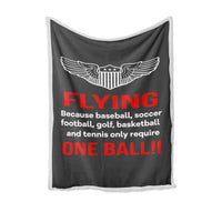 Thumbnail for Flying One Ball Designed Bed Blankets & Covers