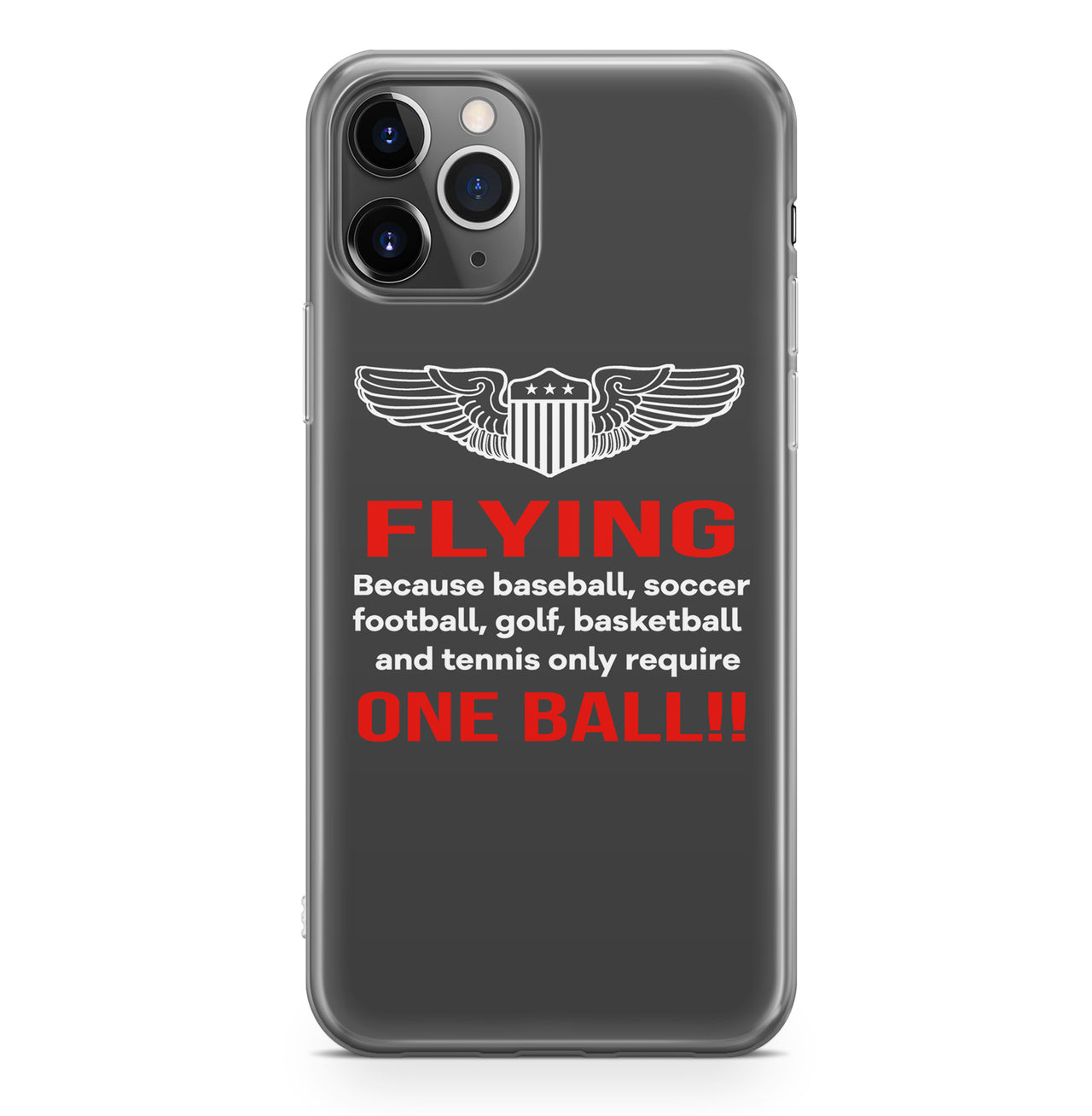Flying One Ball Designed iPhone Cases