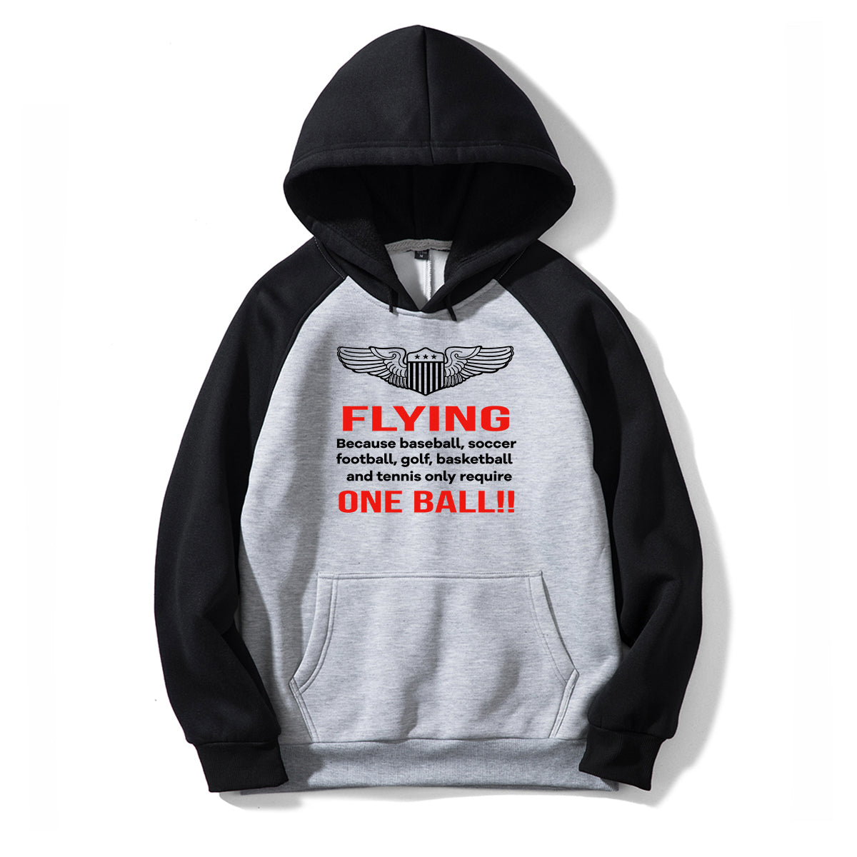 Flying One Ball Designed Colourful Hoodies