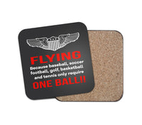 Thumbnail for Flying One Ball Designed Coasters