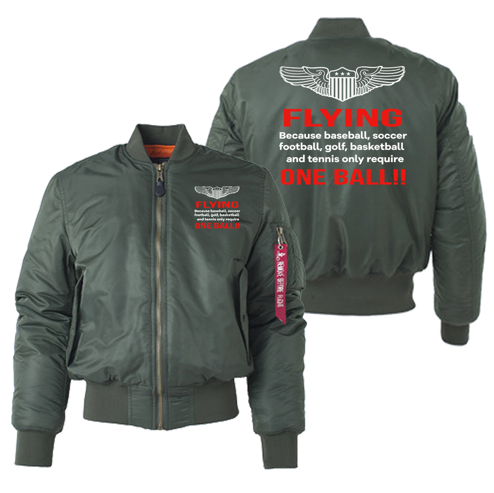 Flying One Ball Designed "Women" Bomber Jackets