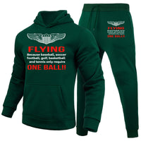 Thumbnail for Flying One Ball Designed Hoodies & Sweatpants Set