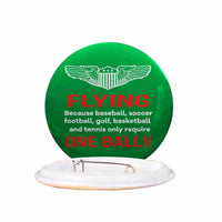 Thumbnail for Flying One Ball Designed Pins