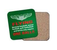 Thumbnail for Flying One Ball Designed Coasters