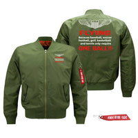 Thumbnail for Flying One Ball Designed Pilot Jackets (Customizable)