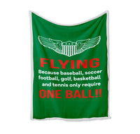 Thumbnail for Flying One Ball Designed Bed Blankets & Covers