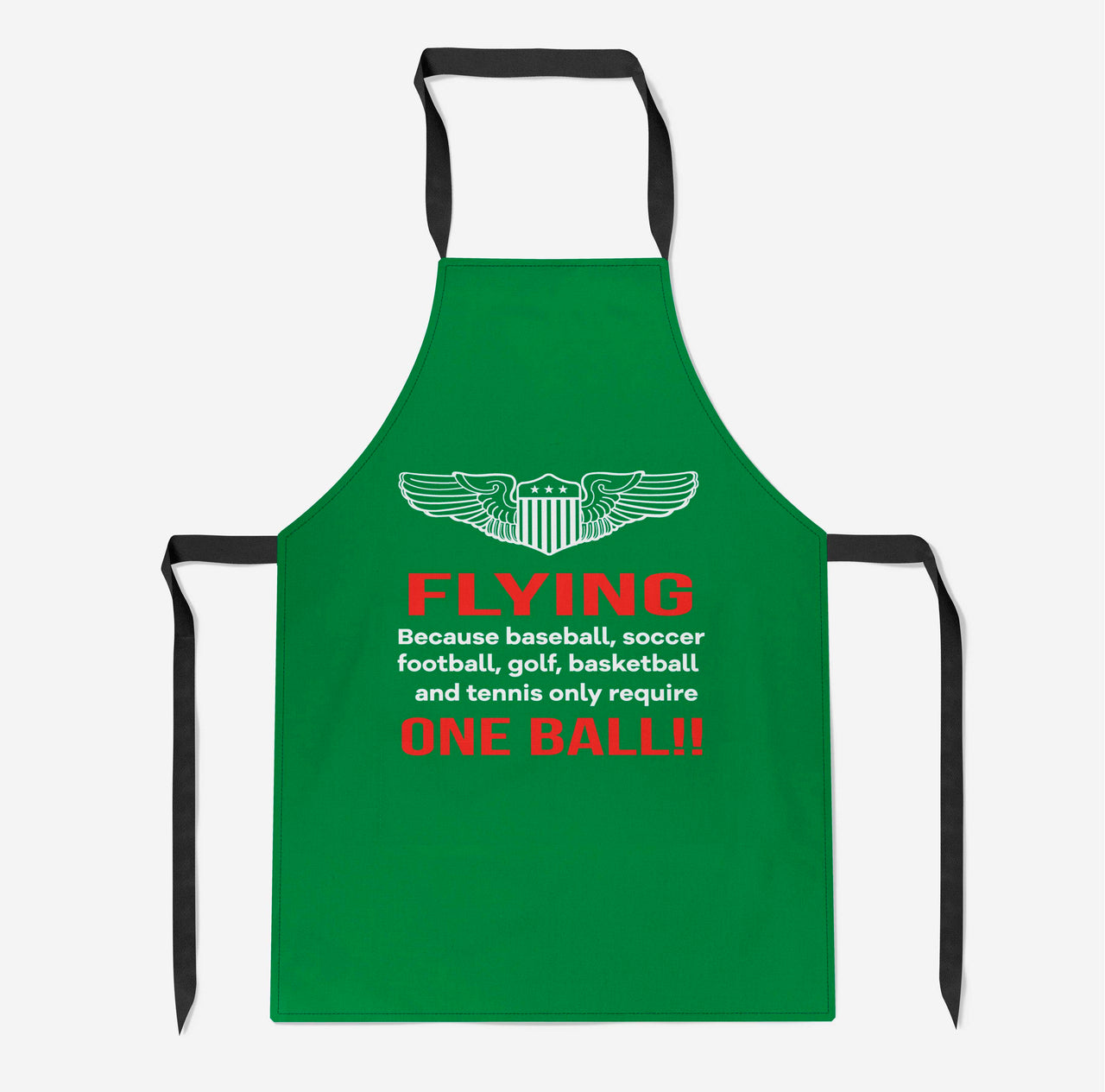 Flying One Ball Designed Kitchen Aprons