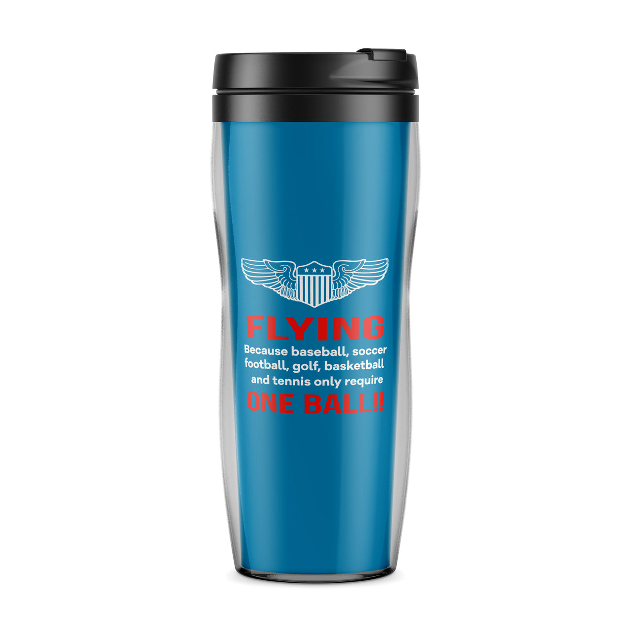 Flying One Ball Designed Travel Mugs