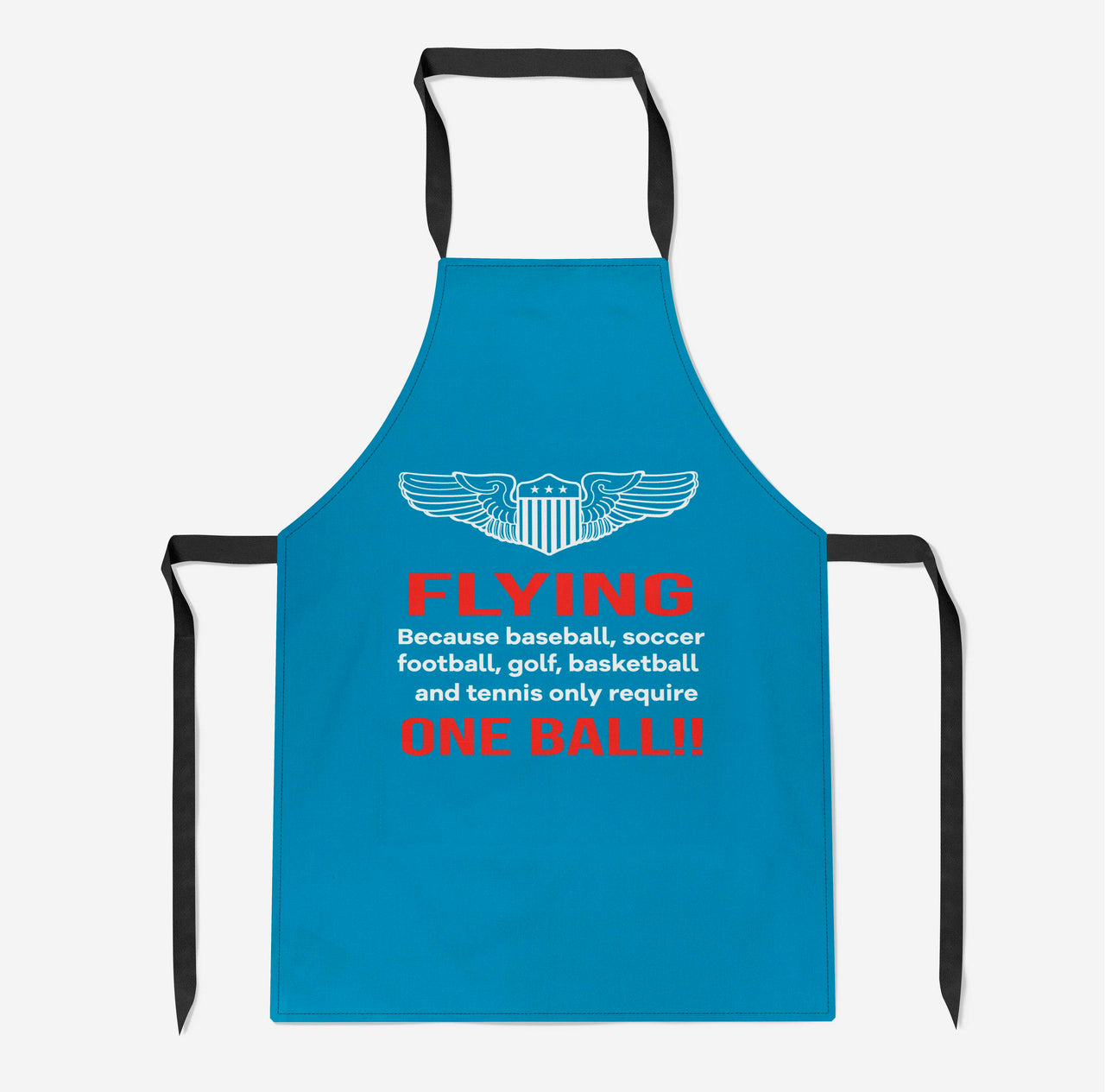 Flying One Ball Designed Kitchen Aprons