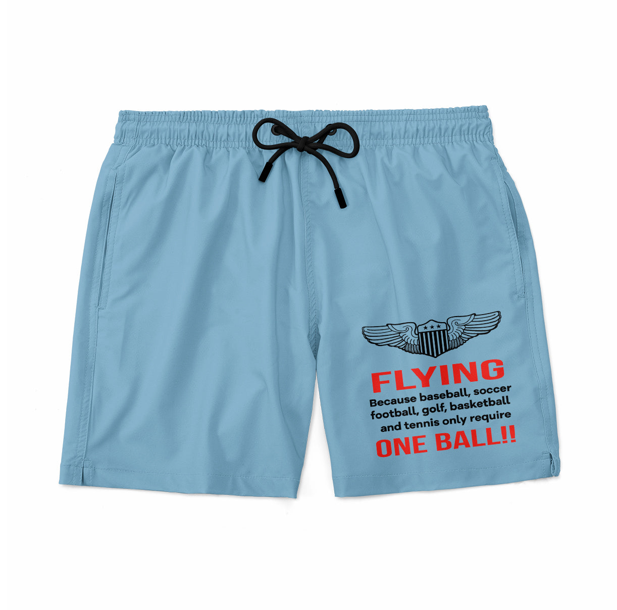 Flying One Ball Designed Swim Trunks & Shorts