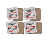 Thumbnail for Flying One Ball Designed Coasters