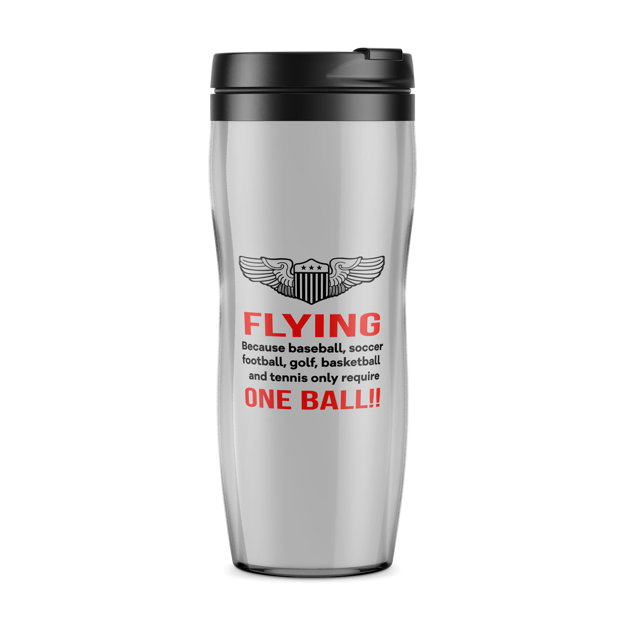 Flying One Ball Designed Travel Mugs