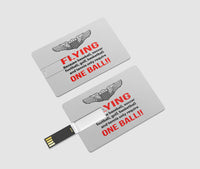 Thumbnail for Flying One Ball Designed USB Cards