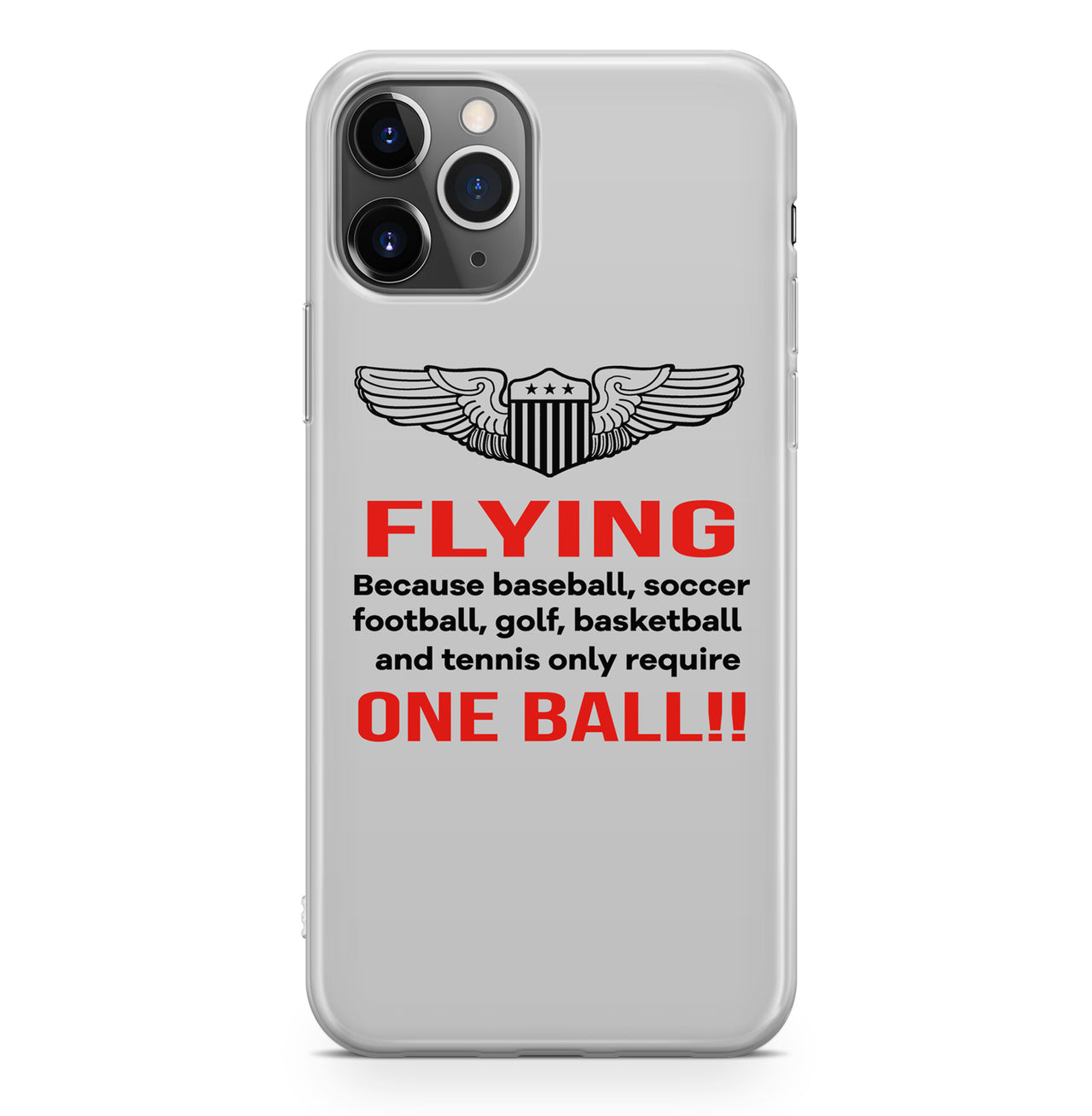 Flying One Ball Designed iPhone Cases