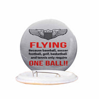 Thumbnail for Flying One Ball Designed Pins