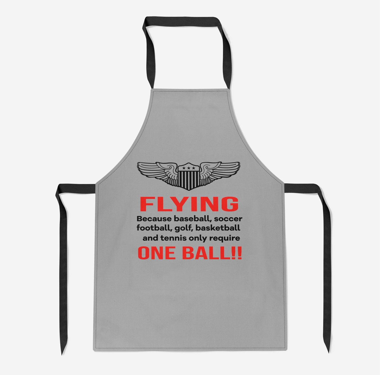Flying One Ball Designed Kitchen Aprons