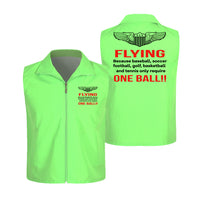 Thumbnail for Flying One Ball Designed Thin Style Vests