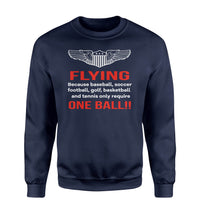 Thumbnail for Flying One Ball Designed Sweatshirts