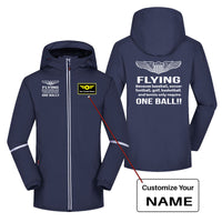 Thumbnail for Flying One Ball Designed Rain Coats & Jackets