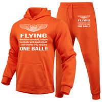 Thumbnail for Flying One Ball Designed Hoodies & Sweatpants Set