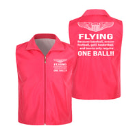 Thumbnail for Flying One Ball Designed Thin Style Vests