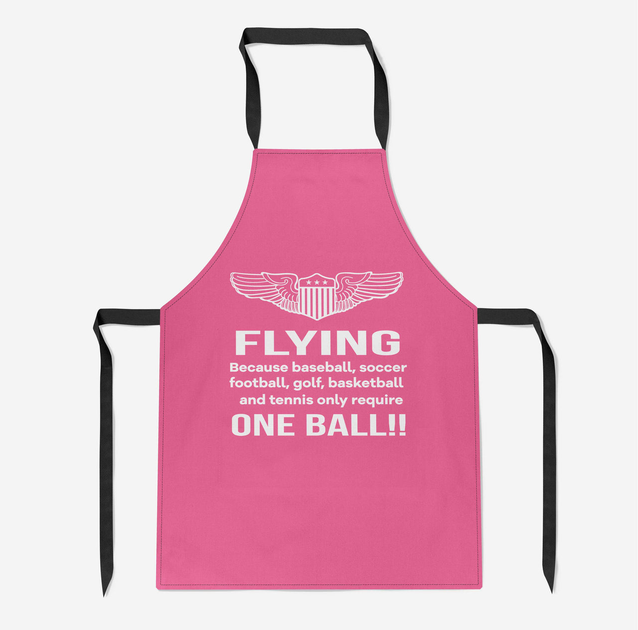 Flying One Ball Designed Kitchen Aprons