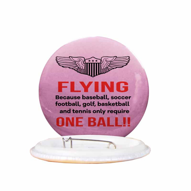 Flying One Ball Designed Pins
