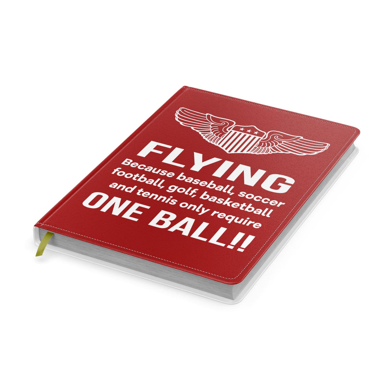Flying One Ball Designed Notebooks