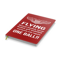 Thumbnail for Flying One Ball Designed Notebooks