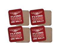 Thumbnail for Flying One Ball Designed Coasters