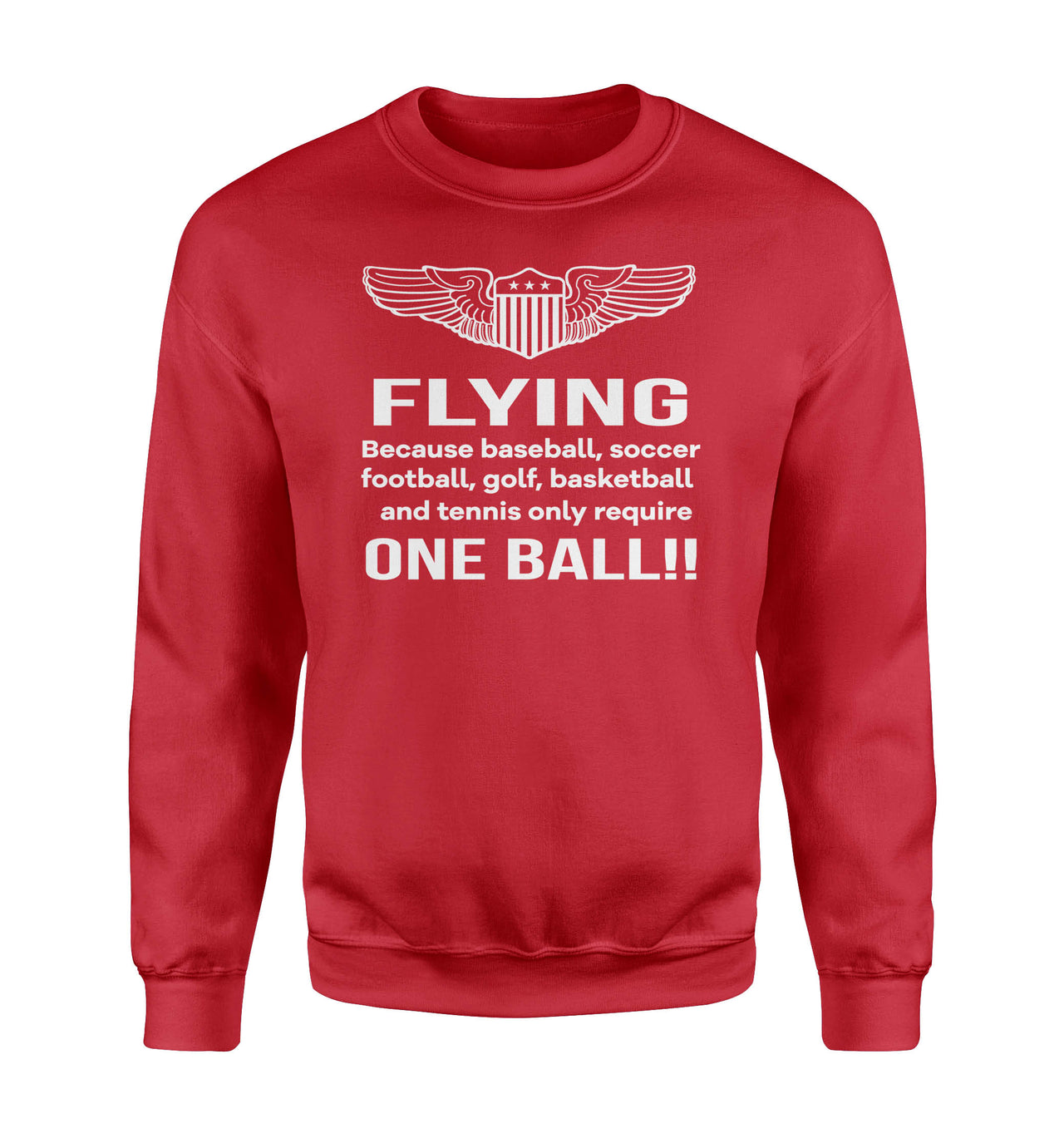Flying One Ball Designed Sweatshirts
