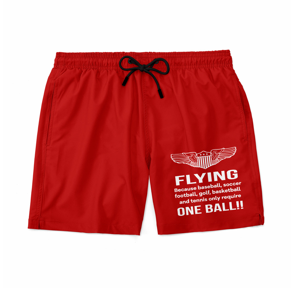 Flying One Ball Designed Swim Trunks & Shorts
