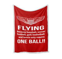 Thumbnail for Flying One Ball Designed Bed Blankets & Covers