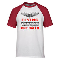 Thumbnail for Flying One Ball Designed Raglan T-Shirts
