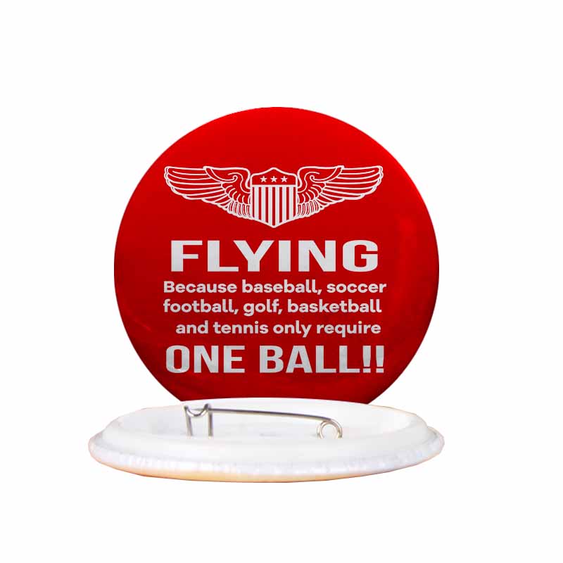 Flying One Ball Designed Pins