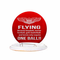 Thumbnail for Flying One Ball Designed Pins