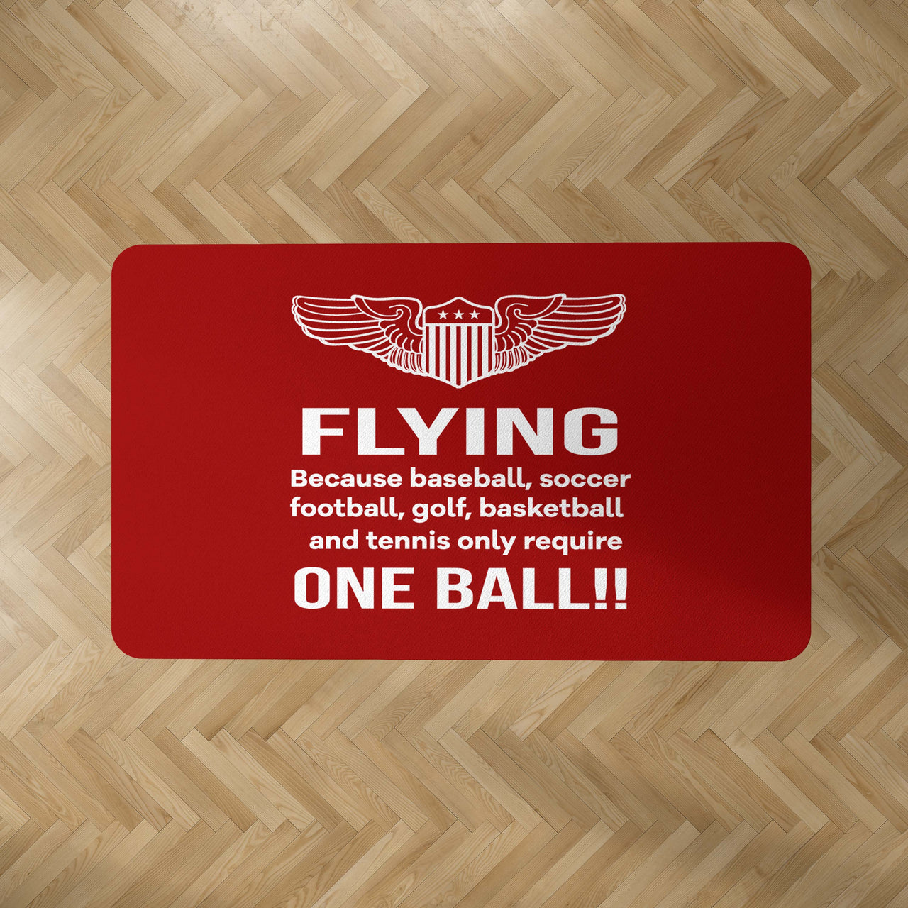 Flying One Ball Designed Carpet & Floor Mats
